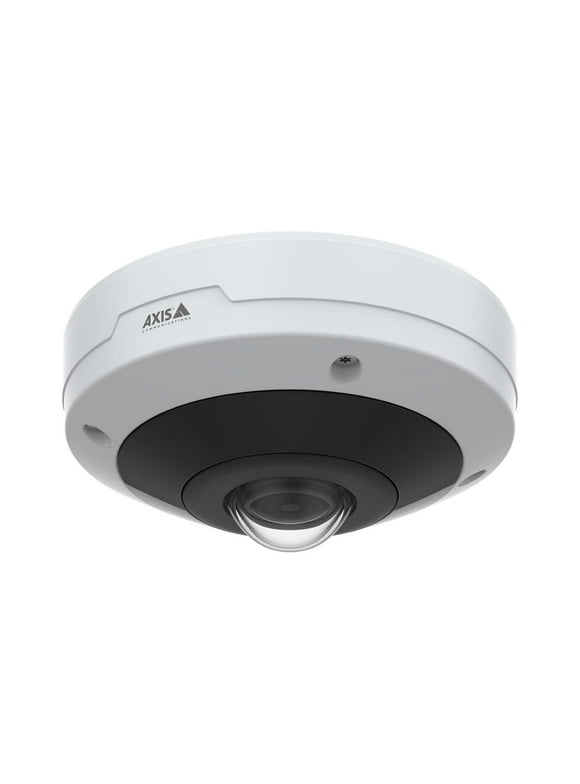 Axis Communications M4318-PLVE 12MP 360 Outdoor Panoramic Network Mini Dome Camera with Night Vision, White