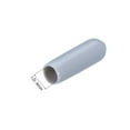 thumbnail image 3 of 20Pcs Rubber End Caps 4mm ID Vinyl Round Tube Bolt Cap Cover Screw Thread Protector Grey, 3 of 5