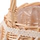 thumbnail image 4 of 1pc Bride Basket Photo Prop Portable Woven Flower Basket Party Supply (Small), 4 of 4