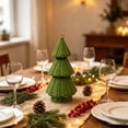 thumbnail image 4 of Clearance Wicker Rattan Christmas Tree, Hand Woven Christmas Tree, Christmas Decoration Gift for Mantel Fireplace Home (Green), 4 of 6