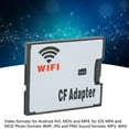 thumbnail image 4 of Memory Card To CF Adapter, WPA2 WiFi CF Adapter ABS Plug And Play  For D2Hs For D100 For 1D Mark Iii Series For 1D, 4 of 8