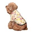 thumbnail image 5 of Honeii Rabbit And Balloon Print Small Dog Hoodies Pet Hooded Sweatshirts Fall Winter Puppy Cat Sweaters Warm Clothes for Small Dogs Outfits Costume-X-Small, 5 of 7
