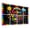 Color 3, variant on Classroom 8 Pack Art Acoustic Panels Sound Absorbing Colorful Doodle Art Clouds Sun Rocket Nature Elements Decorative Soundproof Wall Panels Self Adhesive for Nursery Kids Game Room 48"x32"