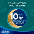 thumbnail image 6 of Always Ultra Thin Size 5 Extra Heavy Overnight Pads With Wings (72 Count), 6 of 6