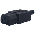 thumbnail image 3 of Conector Desmontable Del Zócalo de La Corriente Eléctrica Hugo Conector de Alimentación IEC320C15, 3 of 6