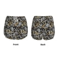 thumbnail image 5 of Lsque Rose Flowers Printed Women's Running Shorts with Liner Pockets,Elastic Quick Dry Workout Athletic Gym Yoga Shorts,Womens High Waist Shorts-XX-Large, 5 of 9