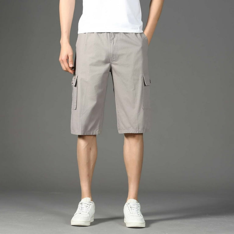 HSMQHJWE Mens Sweat Shorts With Pockets Tearaway Shorts Male