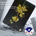 thumbnail image 6 of TECH CIRCLE Case for iPad 6th/5th Generation 2018/2017, for iPad Air 2 / Air 1st / Pro 9.7,Ultra Slim Thin Lightweight Elegant Soft TPU Anti-Scratch Protective Back Cover for iPad 9.7",Gold Rose, 6 of 6