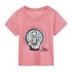 thumbnail image 2 of Gibobby Blusas Para Niñas Elegantes Camisa de conejito de Pascua para niños pequeños y niñas, camiseta de Pascua, camisetas gráficas de conejo lindo para niños （Rosa， 5-6 Años), 2 of 3