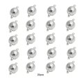 thumbnail image 3 of crativent 20 Pieces Copper Lodestone Clasps Jewelry DIY End Caps Stopper Bead, 3 of 5