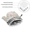thumbnail image 6 of Honeii Summer Life Pattern Oven Mitts and Pot Holders, Silicone Oven Gloves,500 F Heat Resistant Oven Mitts Sets, 4PCS, 6 of 6