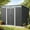 8 x 6 Gray, variant on 6x4 ft Outdoor Storage Shed with Double Lockable Doors - Weather-Resistant Garden Shed in Gray