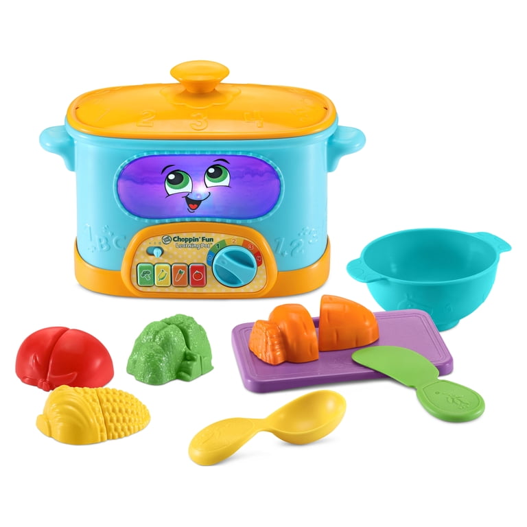 LeapFrog Choppin' Fun Learning Pot, Interactive Cooking & Pretend
