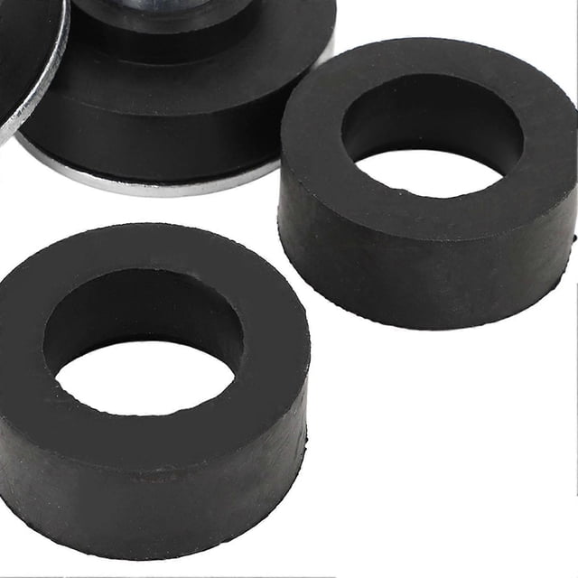 Kit de bujes de radiador para subchasis. Buje de soporte resistente para el núcleo del radiador con herrajes para Nova 1968-1974.