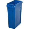 thumbnail image 5 of Slim Jim 3540 Durable Space Saving 23 Gallon Plastic Recycling Container, Blue, 5 of 9