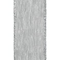 thumbnail image 4 of Metallic Silver Burlap Wired Edge Christmas Ribbon, 1.5" x 15', by Holiday Time, 4 of 5