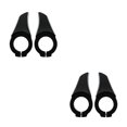 thumbnail image 4 of Eigraketly 1 par de extremos de manillar de plástico para bicicleta, accesorios ergonómicos para vástago interior de montaña MTB, accesorios Negro 2piezas, 4 of 6
