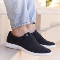 thumbnail image 6 of Merinos Men's Slip On Black with White Sole - Size 13, 6 of 7