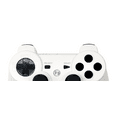 thumbnail image 2 of Manette Sans Fil PS3, Manette Professionnel PS3, Joypad à Panneau Tactile avec Double Vibration, Contrôleurs de Jeu Bluetooth Blanc, 2 of 3