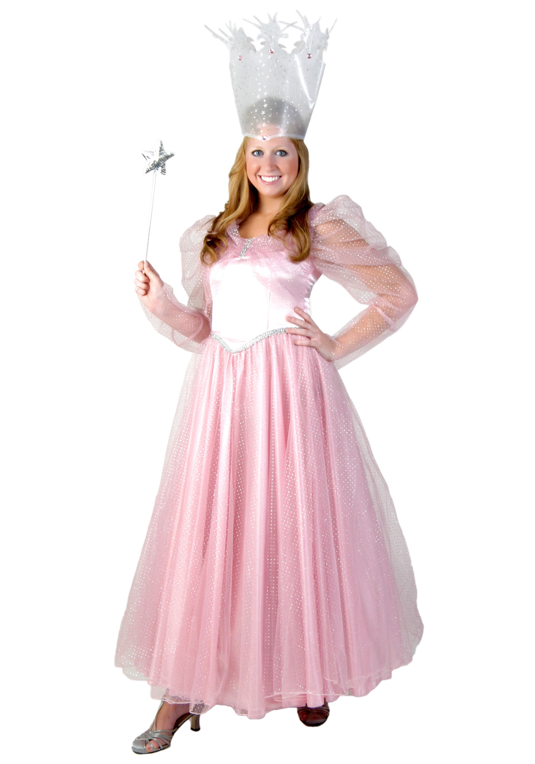 Deluxe Plus Size Pink Witch Costume ...