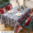 thumbnail image 6 of Red New Year Tablecloth Christmas Tablecloth Kitchen Christmas Decoration Luxury Rectangular Coffee Table Tablecloth, 6 of 6