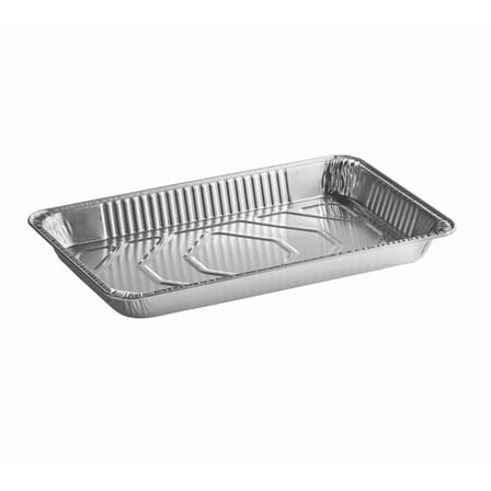Aluminum Deep Foil Pans, Full Size 21" x 13" Disposable Roasting Pan Set, 20 Pack, baking/dinner