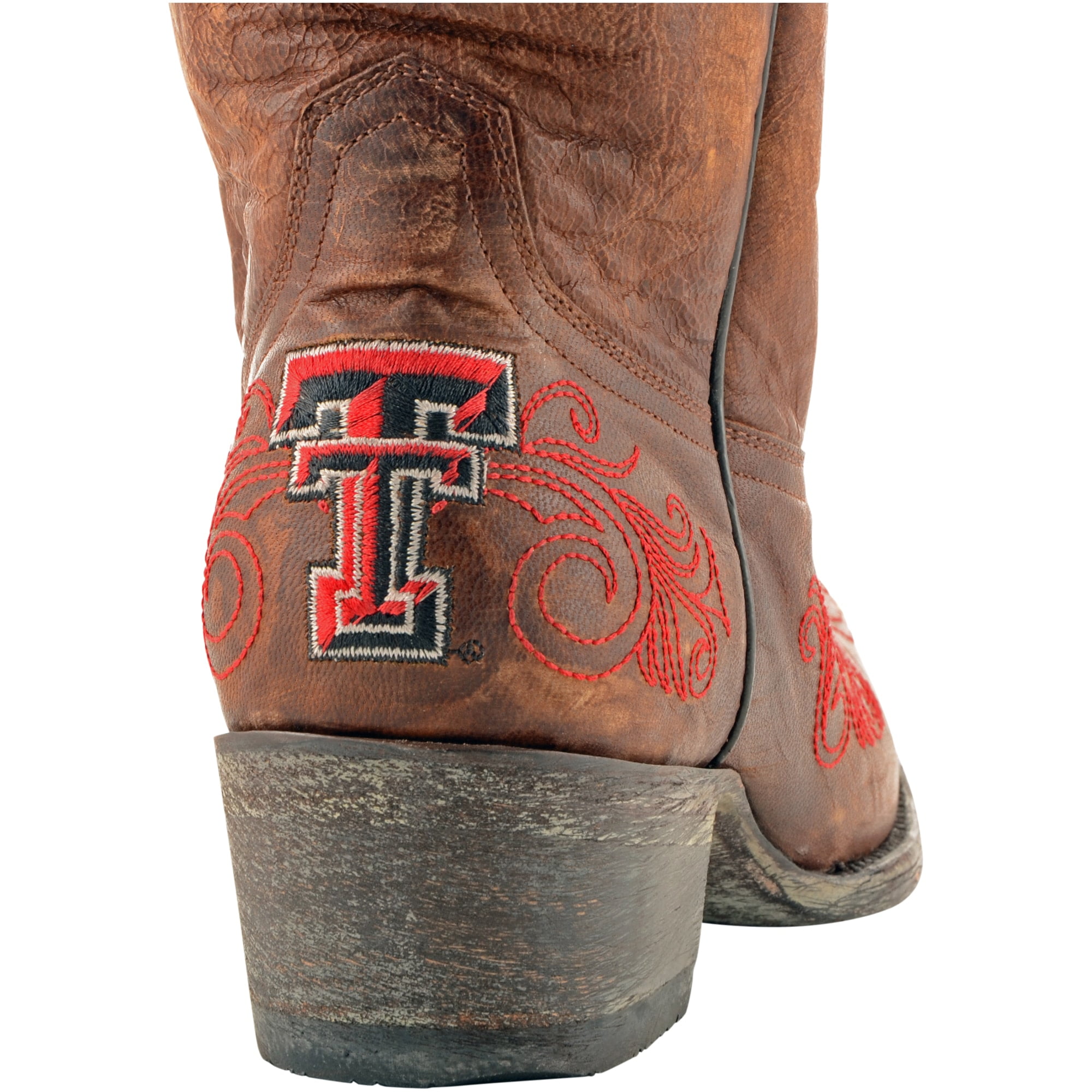 Texas Tech Women's Masked Rider Boots By Game Day In The Color Brown 
