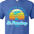 thumbnail image 4 of Inktastic Summer Enjoy the Sunshine St. Petersburg Florida in Blue T-Shirt, 4 of 5