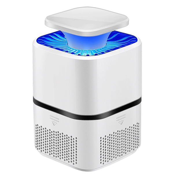 Advancent ABS Bionic Mosquito Zapper Trampa para insectos de alto rendimiento para el hogar y el hotel 8 bombillas Bug Zapper Electrodomésticos Blanco