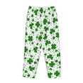 thumbnail image 5 of Sigee St Patrick's Day4 Print Women's Soft Pajama Pants - Breathable and Comfortable Lounge Sleep Bottoms with Elastic Waistband and Pockets-XX-Large, 5 of 9