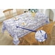 thumbnail image 4 of Summer Rectangle Tablecloths Spring Blue White WaterProof Table Cover Holiday Wedding Party Home Kitchen Dining Room Table Decor, 4 of 5