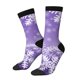 thumbnail image 1 of Balery Snowflakes Calcetas Largas con Estampado para Hombre y Mujer – Suaves y Transpirables, Talla Única (US 5-11), 1 of 6