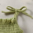thumbnail image 4 of NOLDARES Baby Boy Girl Bubble Romper Organic Cotton Infant Summer Oversized Toddler T-Shirt Bodysuit Short Sleeve(Green,12-18 Months), 4 of 7