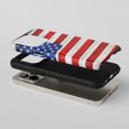 thumbnail image 2 of American Flag For All iPhone Series Tough Phone Case Distressed Wood Red White Blue, 2 of 7