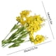 thumbnail image 3 of Ramos de seda de flores postizas de jacinto, tallos artificiales de jacinto en pack de 5 con plástico flexible para decoración, centros de mesa, bodas y arreglos florales caseros, 3 of 6