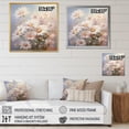 thumbnail image 4 of Designart "Minimalism Daisy expression I" Landscapes Floater Framed Canvas Art Print, 4 of 7