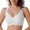 White, variant on Seamless Bras for Women Wirefree Bra with Lace Trim Soft Lifting Support Unlined Comfort Everyday T Shirt Bralette Plus Size Bras for Women White,XL