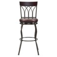 thumbnail image 1 of Tabouret de Bar Pivotant en Métal 2-en-1, 1 of 2