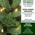 thumbnail image 4 of Fraser Hill Farm Winter Falls Slim Christmas Tree with Metal Base, 9 Feet Tall | No Lights Included | Perfect Christmas Tree for Living Rooms, Dens, and Family Rooms | FFWF090-0GR, 4 of 8