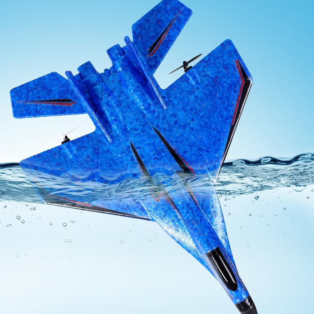Remote Control Aircraft with Night Flight Effects, Featuring SU-35 Fighter Jet Design - Lightweight & Portable for Enthusiasts and Beginners