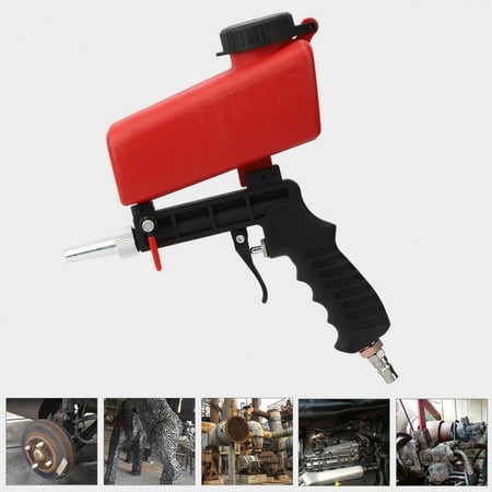 

Fyydes Hand Tools Sand Blaster Sand Blaster Blasting Tool Mini Handheld Portable Pneumatic Aluminum Lightweight Handy