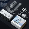 thumbnail image 7 of VR Charging Dock for Meta Quest 3/Quest 3S, Fast Charging Station with RGB 2 Rechargeable Batteries for Oculus Quest 3 Accessories, VR Headset Holder Stand & Controller Mount, 7 of 7