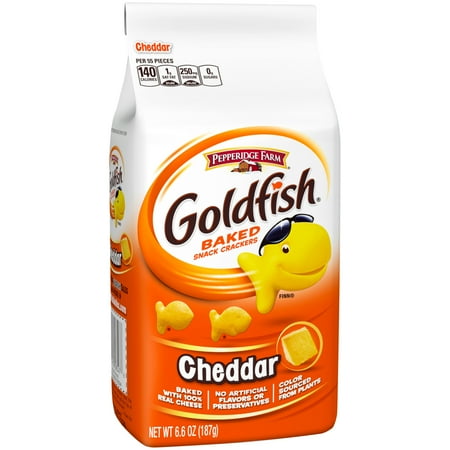 Pepperidge Farm Goldfish Cheddar Baked Snack Crackers 6.6