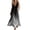 Black, variant on Elegant Gradient Maxi Dresses for Women with Pockets Spaghetti Strap Sundresses Sleeveless Cami Dress Button V Neck Beach Dresses Flowy Swing Dresses