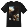 thumbnail image 2 of Plus Size Shirt for Women Black Tops for Women Short Sleeves Shirt for Women Griffon T Shirt Crewneck Shirt for Women XS, 2 of 5