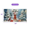 thumbnail image 5 of Merry Christmas Golden Retriever Enjoys Woofmas Winter Xmas Holiday Doormat Goldens Dog Lover Gifts Idea Indoor Outdoor Welcome Mat - 02022, 5 of 5