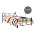 thumbnail image 4 of 9 by Novogratz Bright Pop Full Metal Bed, Black, 4 of 7