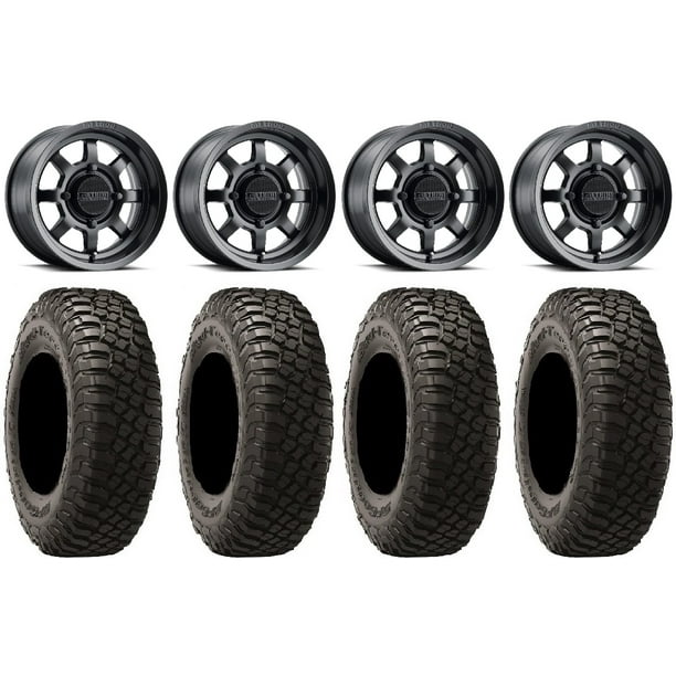 Method 410 14 Black Wheels 32 Bfg Km3 Tires Can Am Maverick X3 Honda Pioneer 1000 Talon Walmart Com Walmart Com