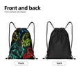 thumbnail image 5 of Easygdp Play Game Start Drawstring Backpack, Beach Sackpack, Travel Sackpack Lightweight for Sports, Gym, Travel, Swimming - Small, 5 of 9