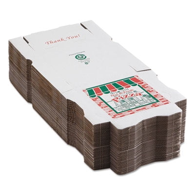 Kraft/White Arvco Corrugated Pizza Boxes 8 x 8 ARV9084393 